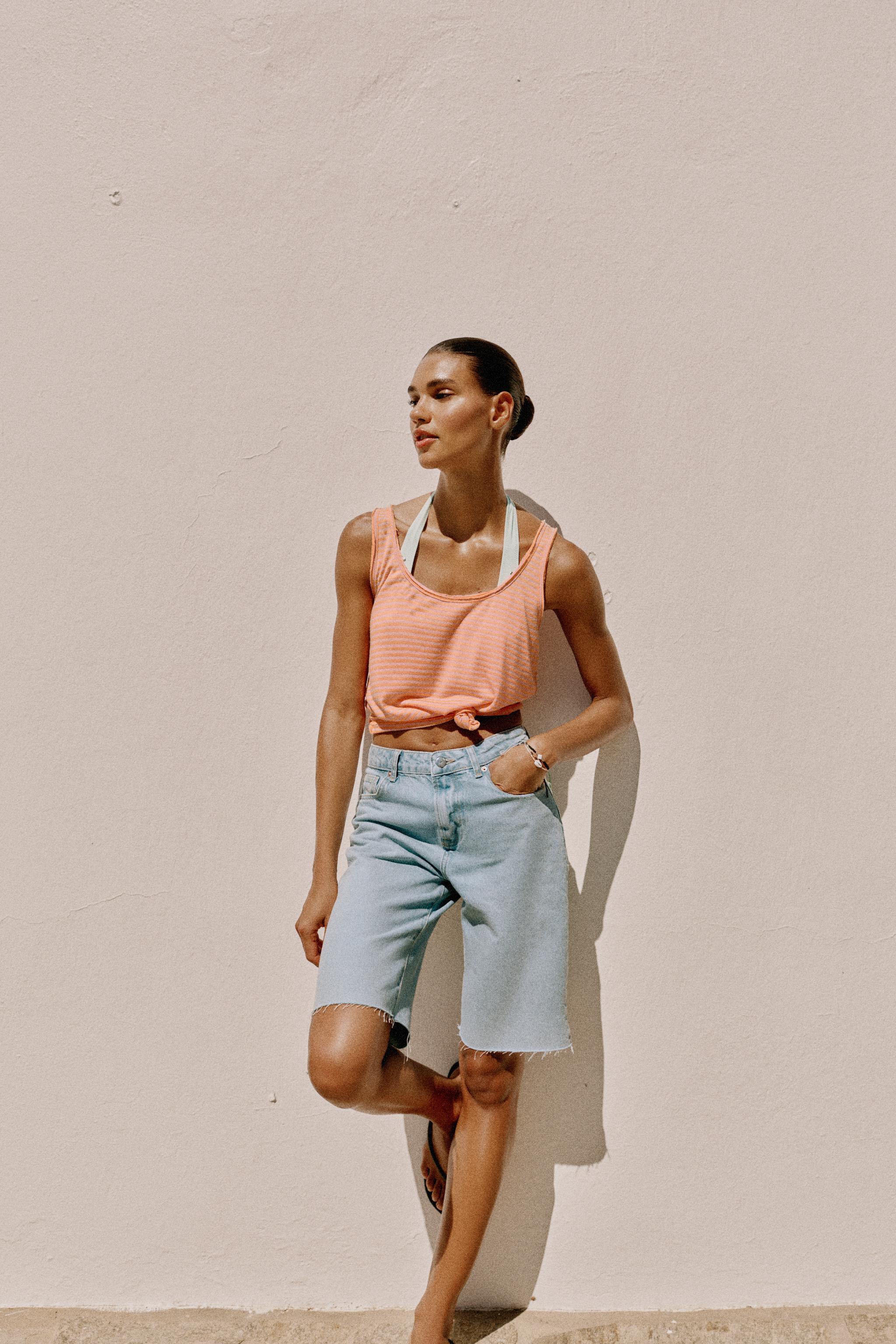 Z1975 MID-RISE DENIM SHORTS